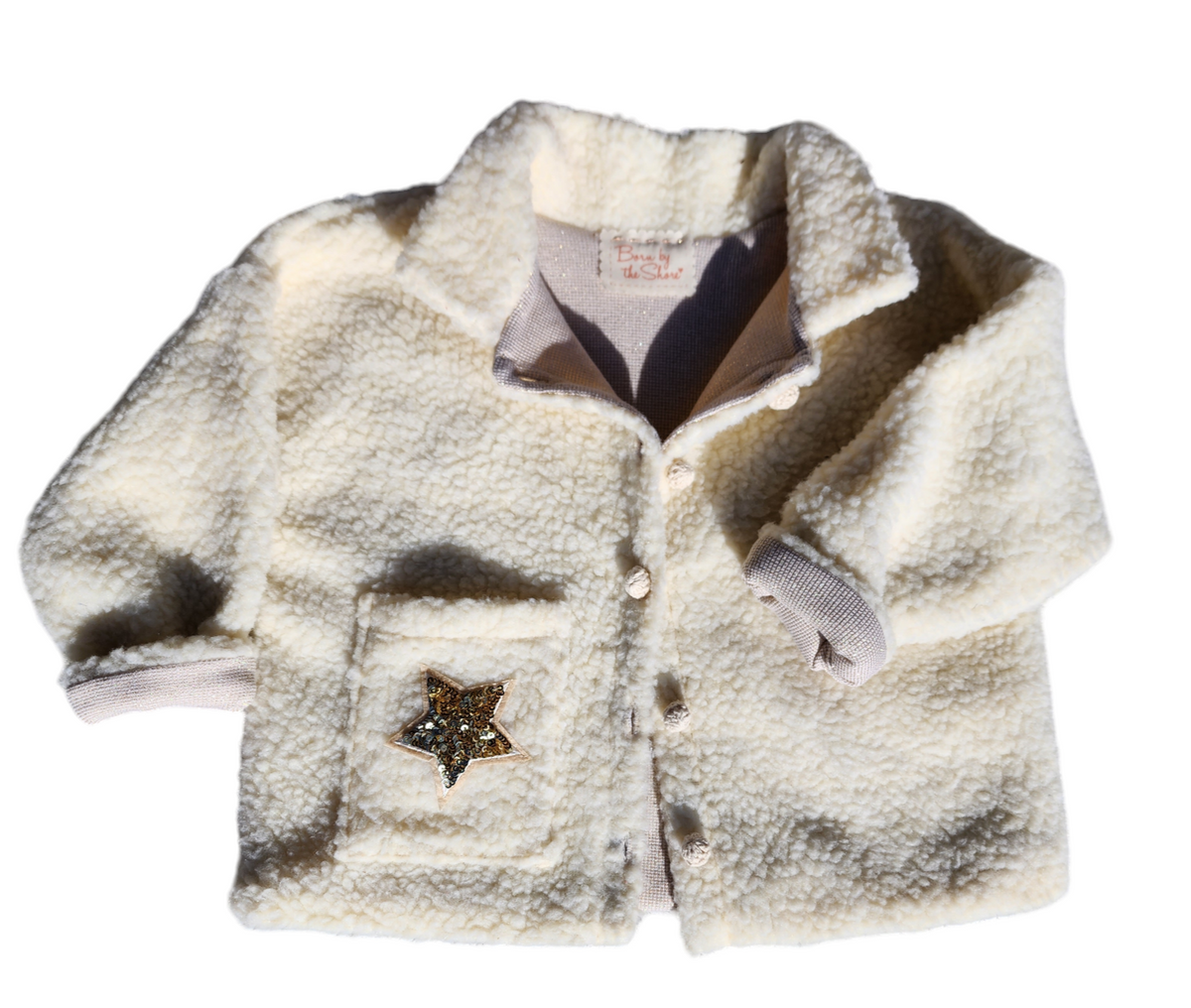 Starlina - Faux Lamb Fur Baby Jacket - Limited Edition! – Born by