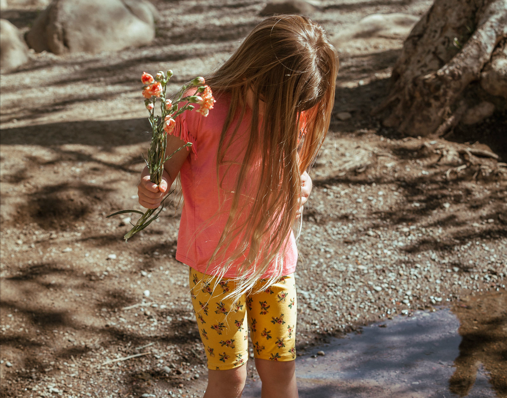 Born by the Shore Biker Shorts