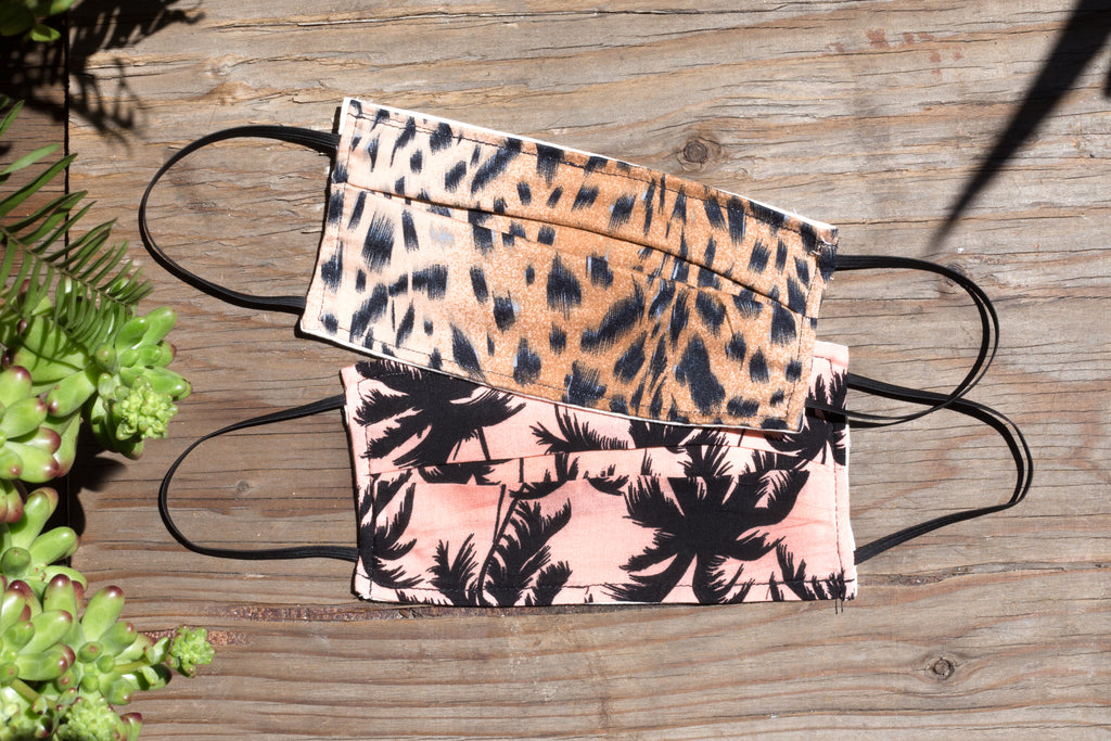 Receive a Handmade, Mom-Size, Cotton Face Mask!