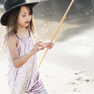 Toddler Girls Floral Pom Pom Jumper Beach Outfit Trendy Jumpsuit | Born By The Shore