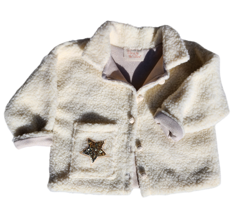 Starlina - Faux Lamb Fur Baby Jacket  - Limited Edition!