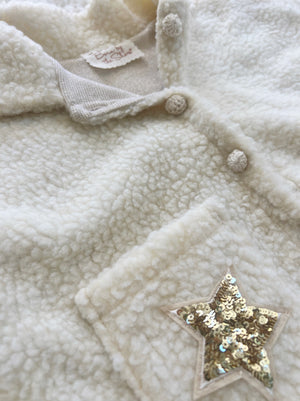 Starlina - Faux Lamb Fur Baby Jacket  - Limited Edition!