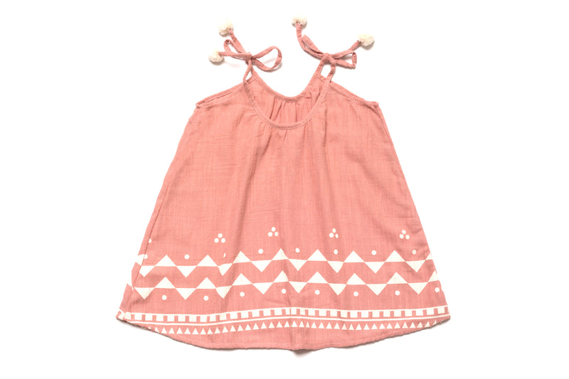 Baby & Toddler Girls Fancy Designer Pom Pom Dresses | Born By The Shore