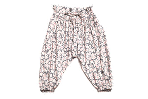 Baby's & Toddler Girls Handmade Floral Harem Pants | Born By the Shore