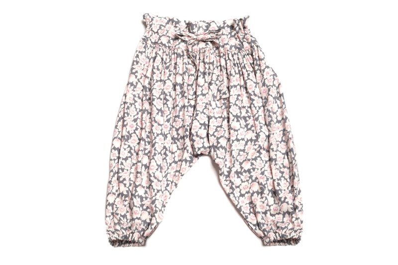 Baby's & Toddler Girls Handmade Floral Harem Pants | Born By the Shore