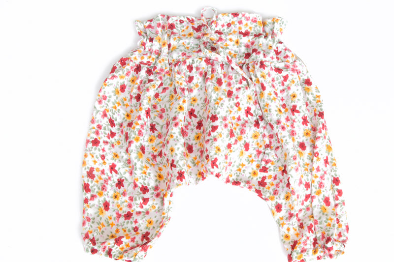 Babies & Kids Floral Harem Pants | Fleur Du Soleil