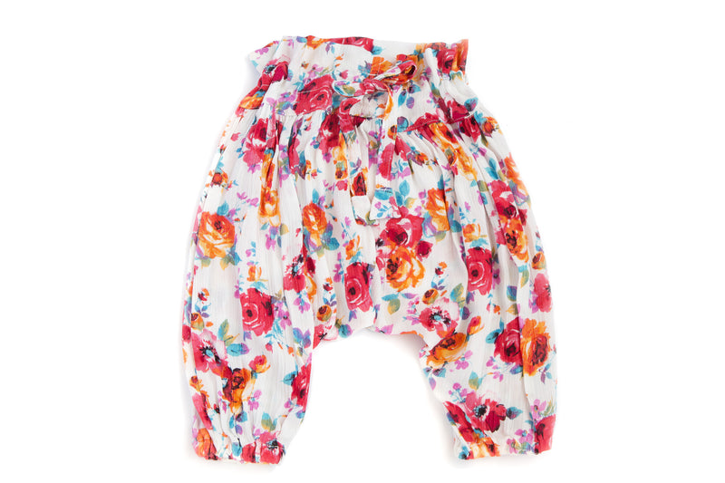 Baby Girls Floral Harem Pants | Wild Peony