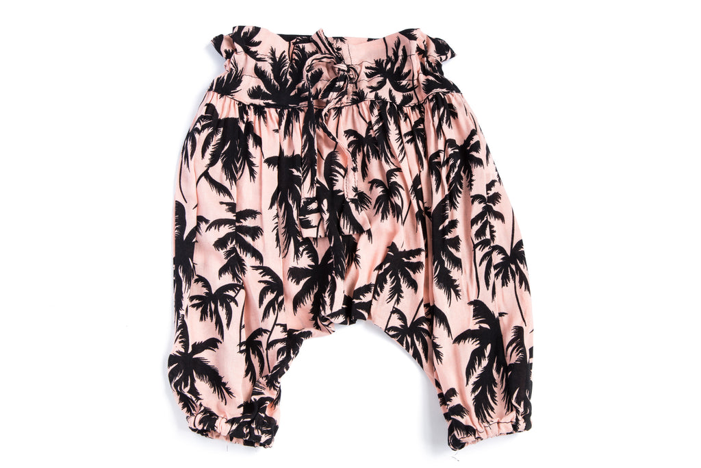 Baby's & Toddler's Palm Tree Harem Pants