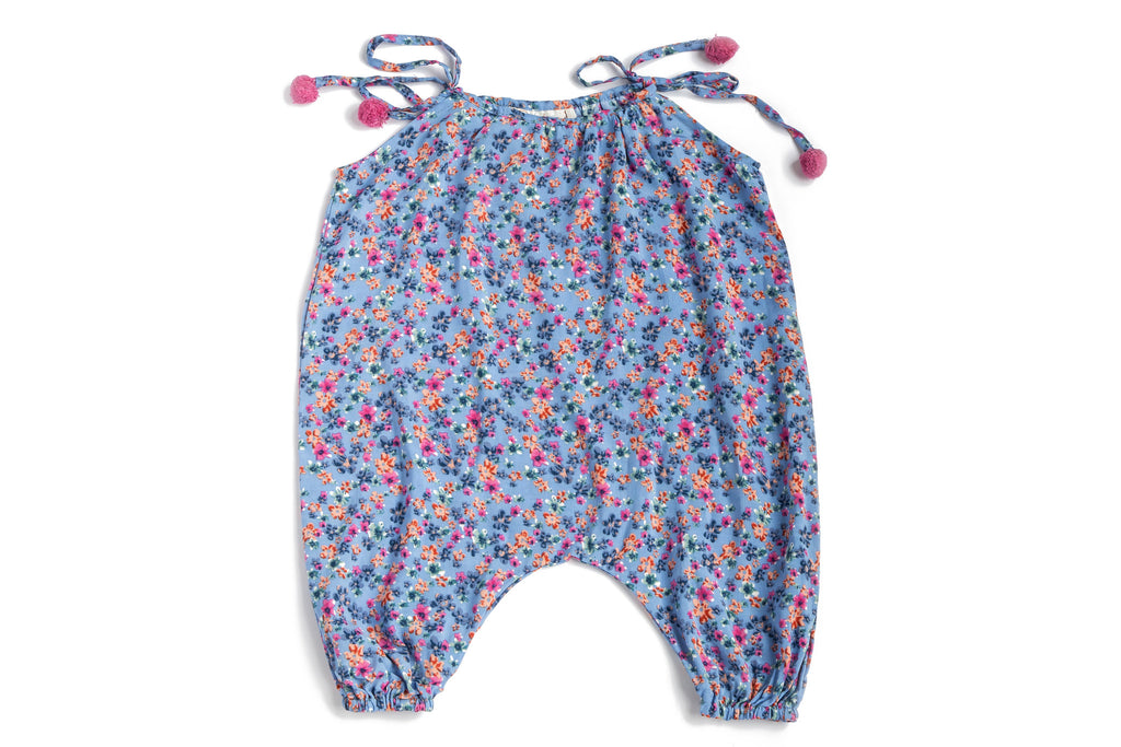 Baby & Toddler Girls Stylish Floral Pom Pom Jumper | Born By The Shore