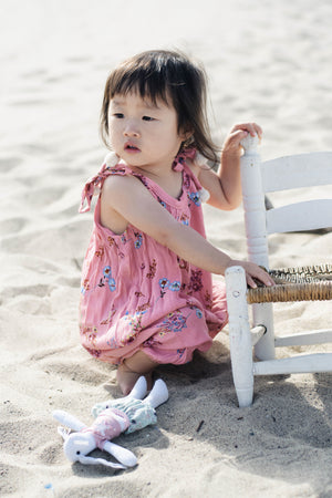 Toddler Girls Floral Pom Pom Jumper Flower Muse