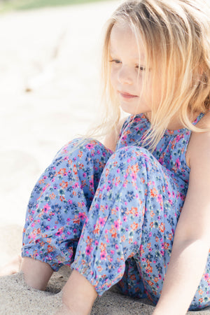 Baby & Toddler Girls Adorable Floral Pom Pom Jumper | Born By The Shore