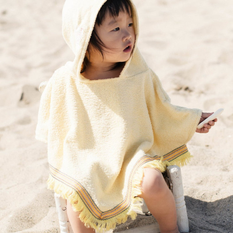 Fringe Beach Poncho for Girls | Sun
