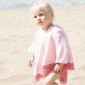 Fringe Beach Poncho | Sunset