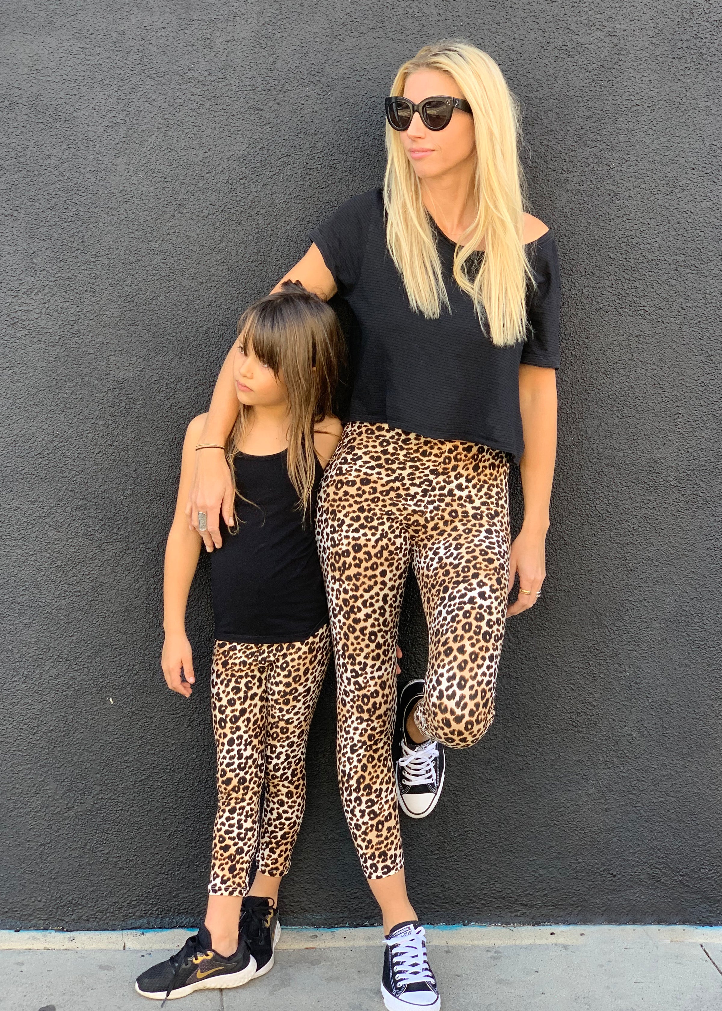 Football Mom Leggings for Women. Leopard Classy Women Leggings