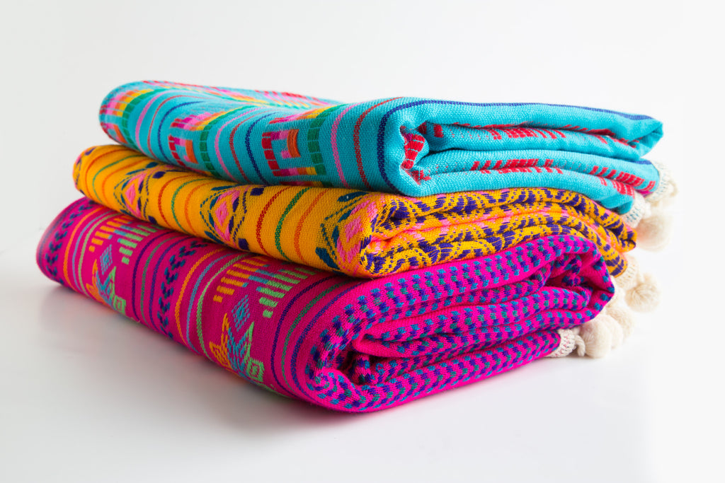 Pom Pom Beach Towel Allegria