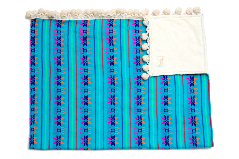 Pom Pom Beach Towel Allegria