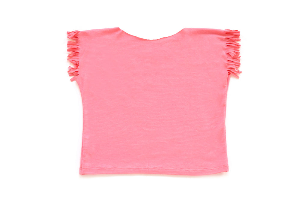 Baby & Girls Fringe Cowboy Shirt | Pink