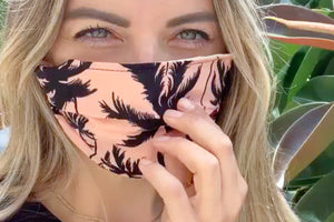 Women's Face Mask Palm Tree