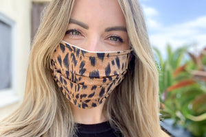Women's Face Mask Cheetah