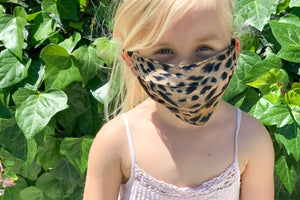 Kid's Face Mask Cheetah