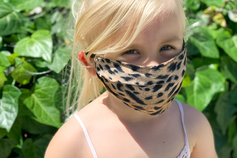 Kid's Face Mask Cheetah