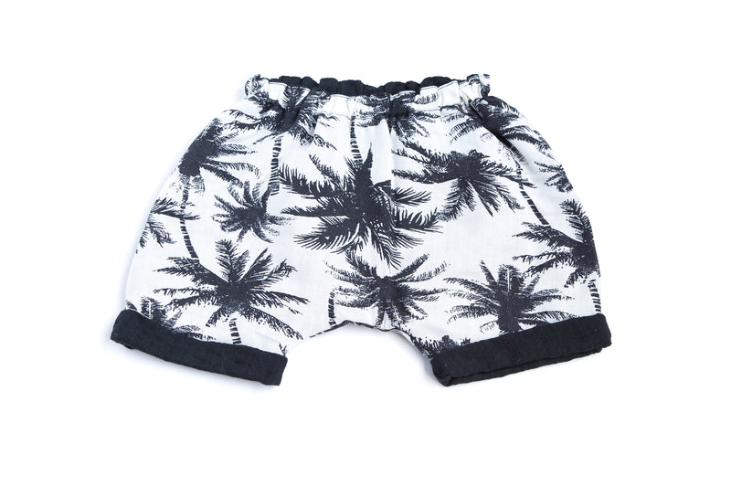 Boy Short Reversible Black