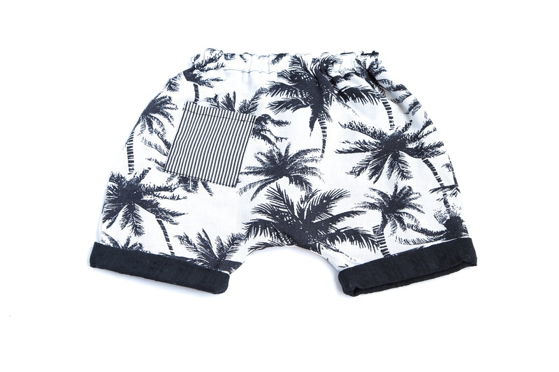 Unisex Shorts Reversible Black